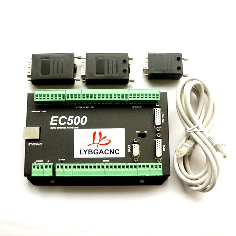 

LYBGACNC NVEM обновления Mach3 CNC движения Управление карты EC500 Ethernet 3/4/5/6 оси 460 кГц 24VDC Поддержка Стандартный MPG