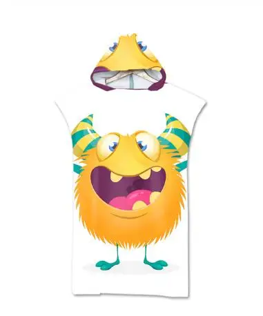 75*140 см микрофибры гидрокостюм изменение халат пляжное пончо Полотенца с