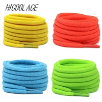2022 new 90100120140160cm oval athletic shoelaces thick shoe laces half round shoe laces for sport running shoelace strings