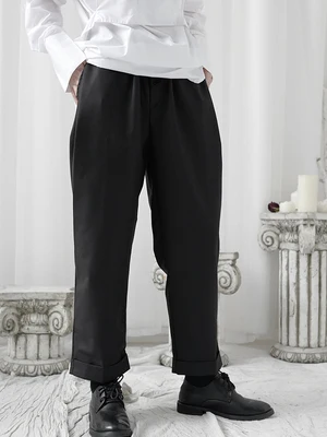 Брюки Yamamoto женские летние тонкие свободные прямые облегающие узкие брюки