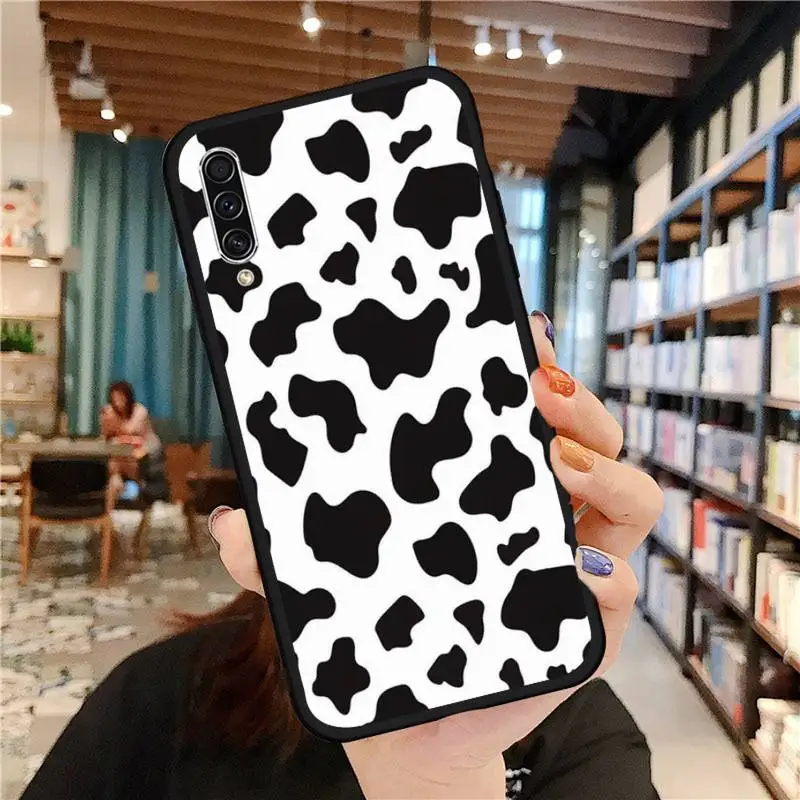 

Cow Print cute cow pattern Phone Case For Samsung galaxy A S note 10 7 8 9 20 30 31 40 50 51 70 71 21 s ultra plus