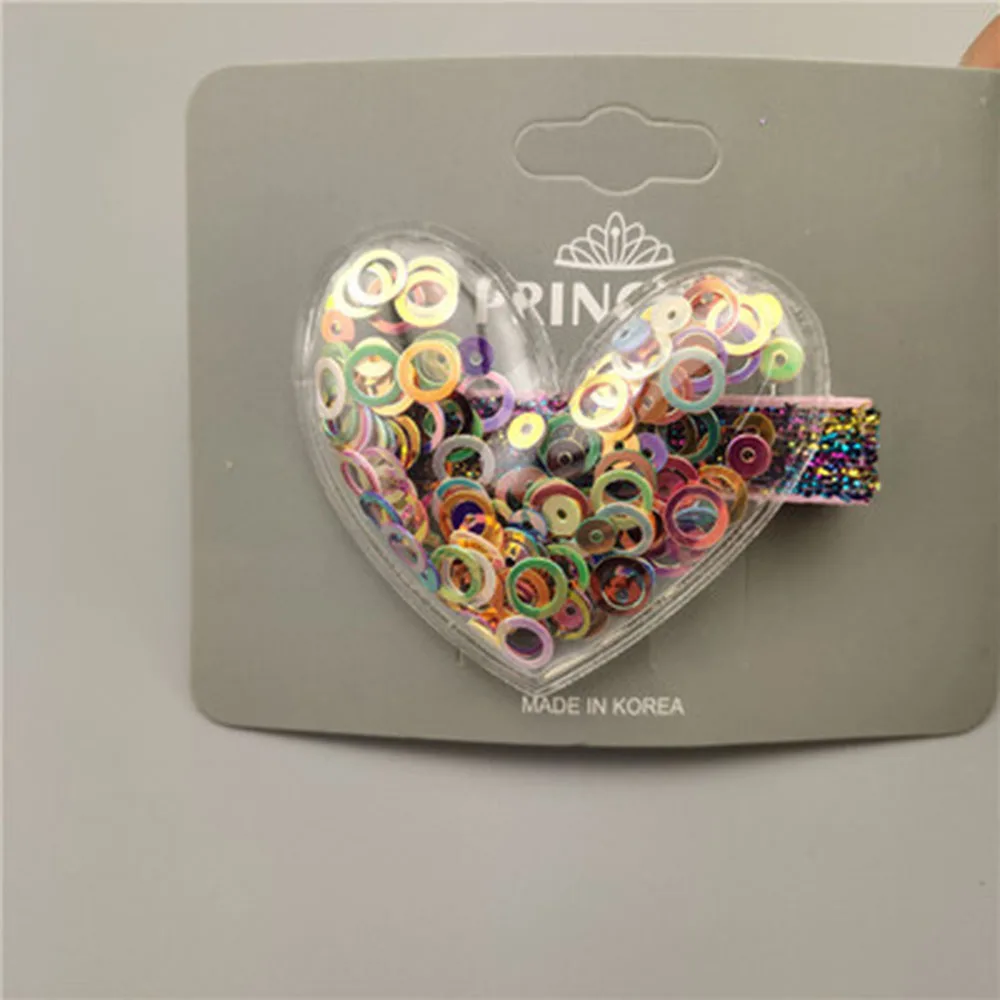 Блестящая Корона со звездами заколки для волос девочек аксессуары мерцающие с