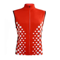 windproof cycling vests red white men women waterproof cycling gilet sleeveless bike bicycle wind vest mesh fabric at back