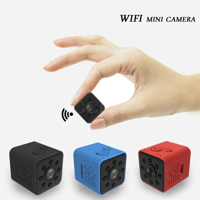 Wi-Fi мини камера SQ23 FULL HD 1080P ночного видения с водонепроницаемой оболочкой DVR CMOS