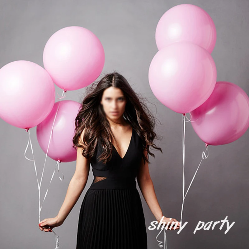 36 дюймовый большой розовый шар реквизит для фотосъемки девочек воздушный
