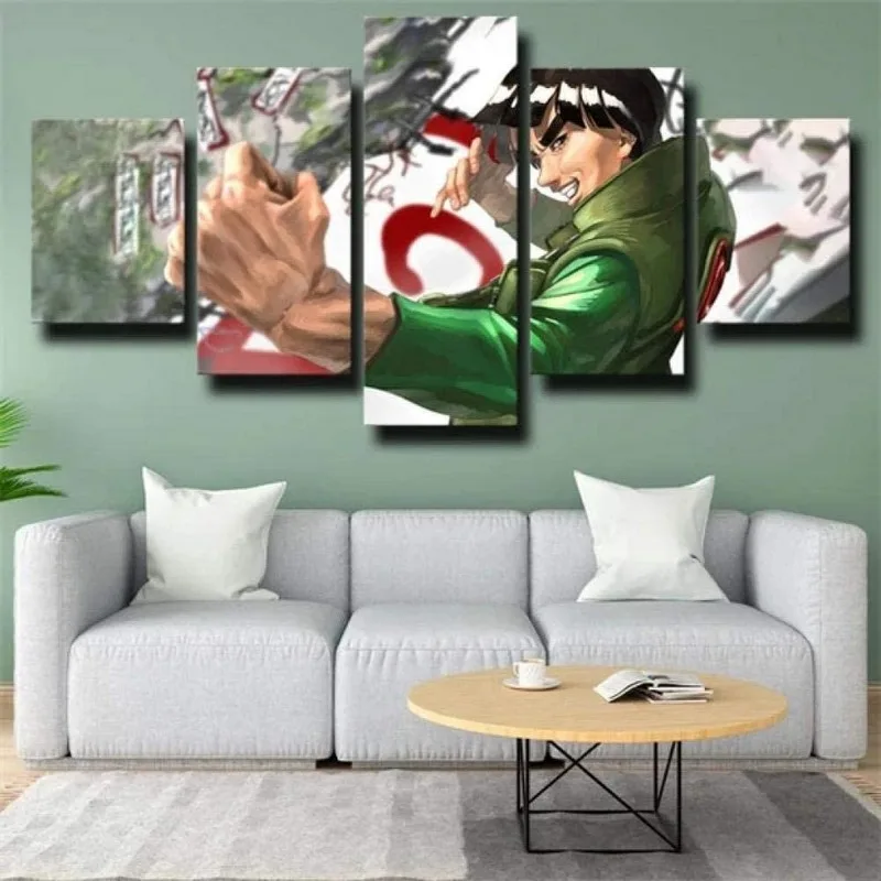 

Modern Decor Posters 5 Piece Canvas Wall Art Paintings Prints Ninja Anime Pictures Modular Painting Living Room Home Decoration