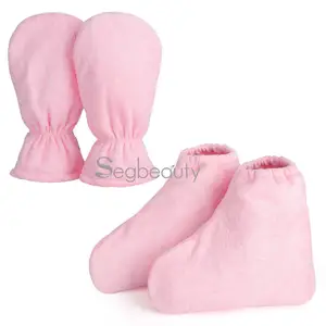 Парафиновые восковые перчатки Segbeauty, спа-варежки с подогревом, подкладки для ног, горячий воск для рук, терапия, термотерапия, восковой обогреватель