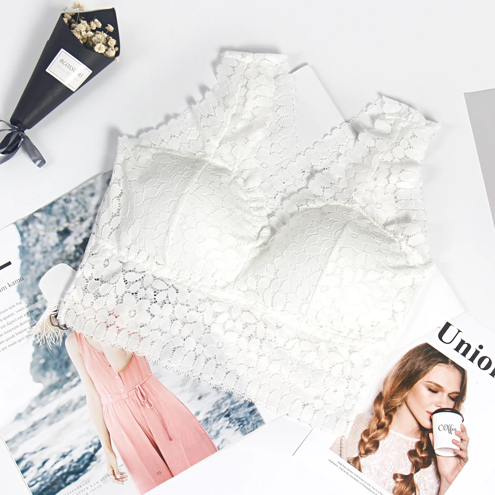 Женский кружевной бюстгальтер без бретелек прозрачный пуш ап бесшовное нижнее