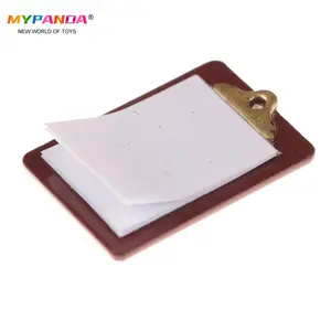 Машинка для зажима кукол из сплава с бумажным Атташе для кукол сделай сам 1:12 аксессуары для кукольного домика 112 миниатюрная машинка для кукольного домика