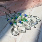 Ловец солнца ручной работы, Декор, Хрустальный Ловец Солнца, Радужный аппарат, светильник для окна, подвесной Ловец Солнца, Рождественское украшение