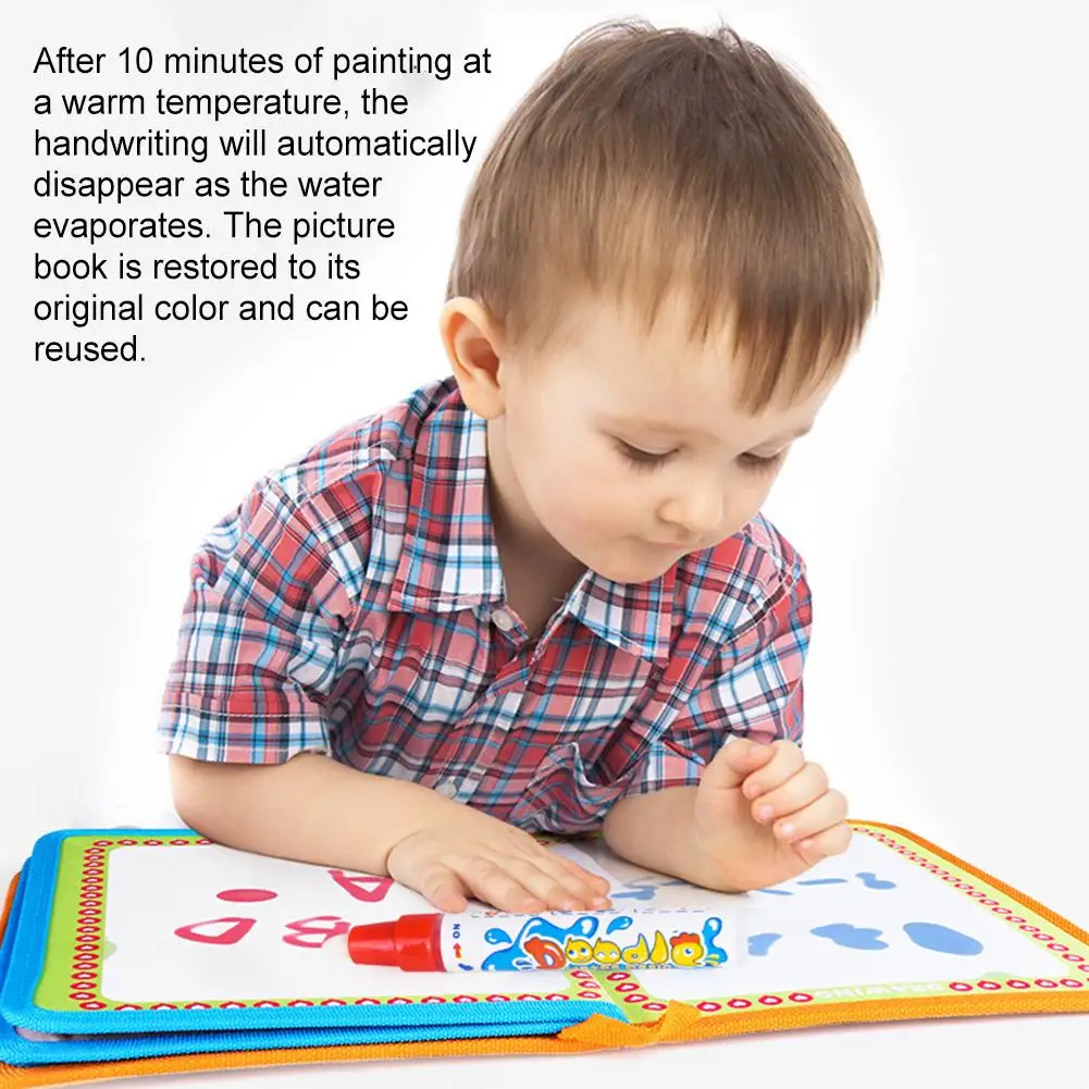 Творческий мультяшный альбом для рисования водой рисунок книга Волшебная