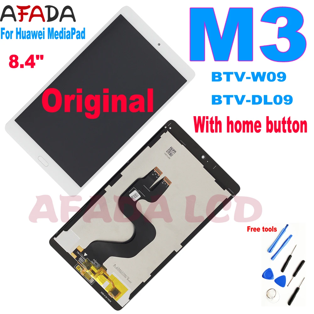 Оригинальный ЖК дисплей 8 4 дюйма для Huawei MediaPad M3 BTV W09 Lcd сенсорный экран дигитайзер