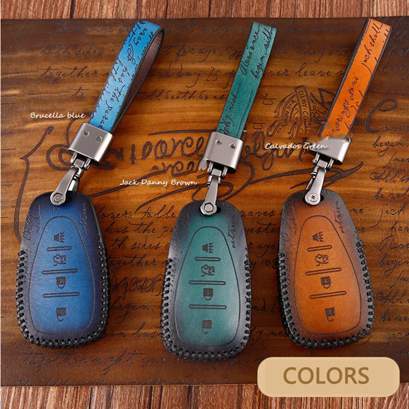 Чехол для автомобильного ключа из натуральной кожи защитный чехол ключей Chevrolet