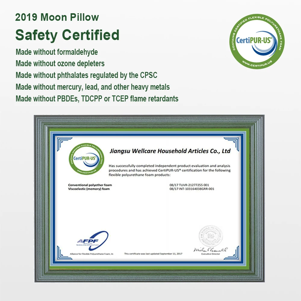 Наволочка из пены с эффектом памяти для беременных от боли в спине и