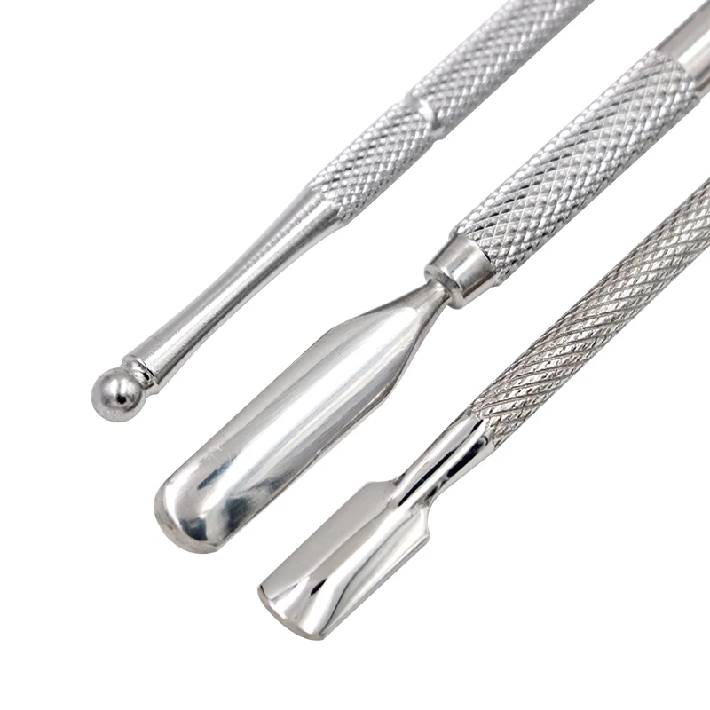 3 шт. кусачки для кутикулы из нержавеющей стали|Пушеры кутикулы| |