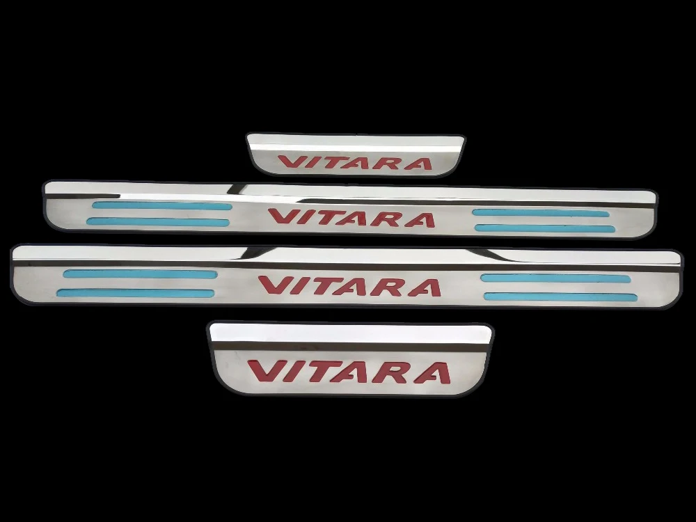 Защитные наклейки для автомобильных педалей из нержавеющей стали аксессуары suzuki