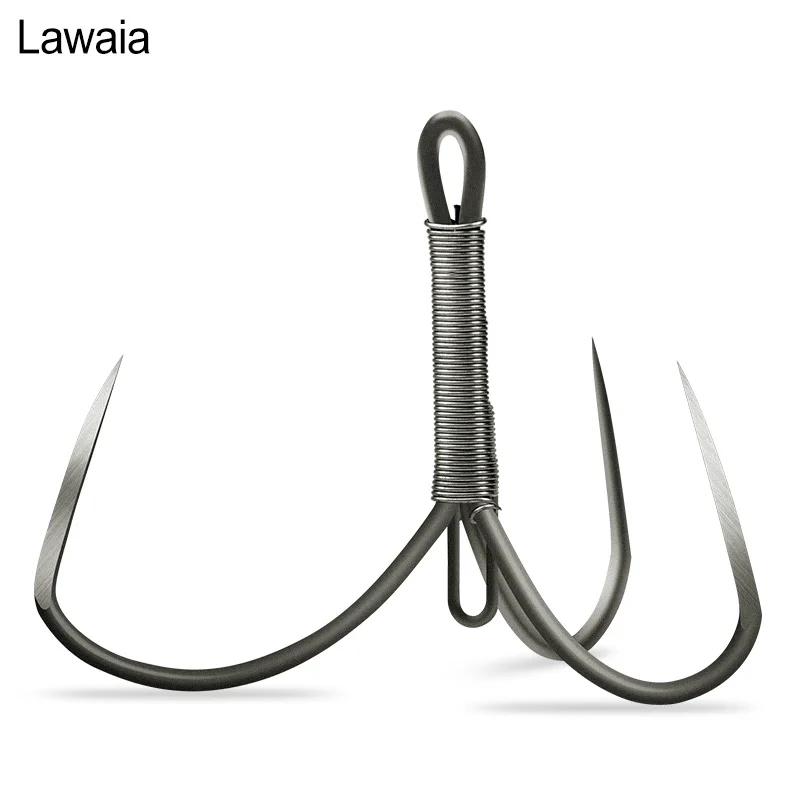 Lawaia крючки рыболовный крючок ручной работы якорь большой бесславный с тремя