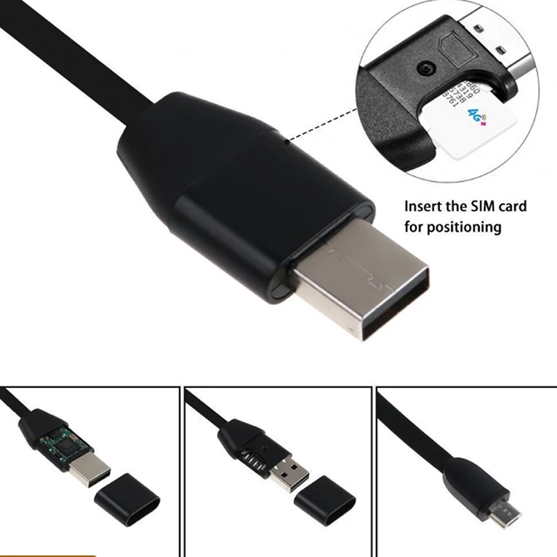

1Pc Car GPRS Tracker Vehicle Car Tracking Device Global GPS Locator Anti-Lost Micro USB Cable Real Time GSM Tracking Equipment