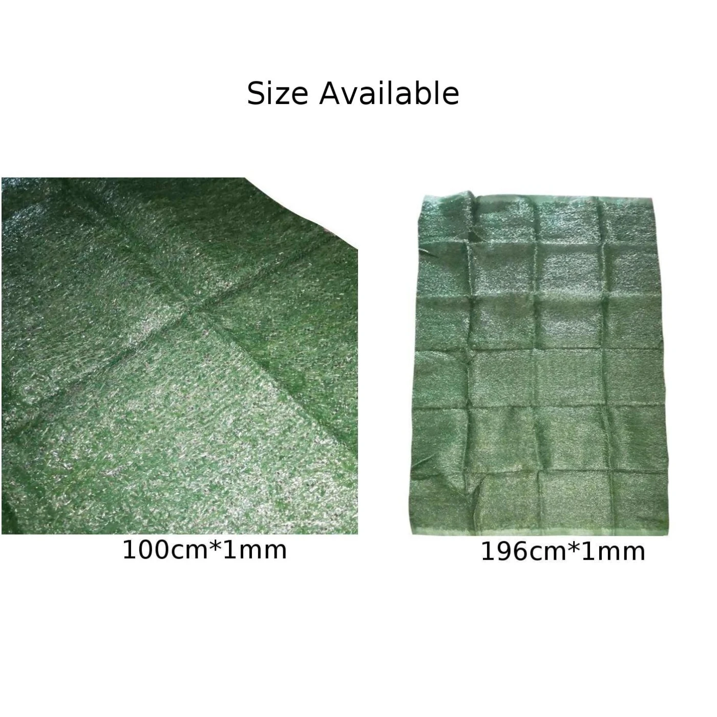 

Landscape Artificial Lawn Garden Carpet PP PE 1*1M / 1*2M 1 pcs School Green