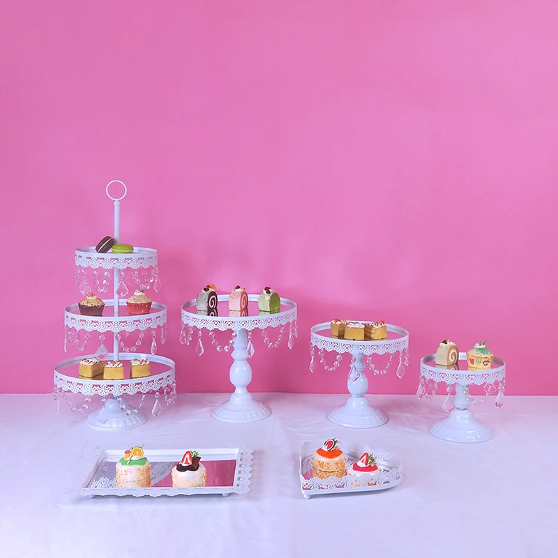 Набор подставки для торта Tobs зеркальные стразы декоративные принадлежности