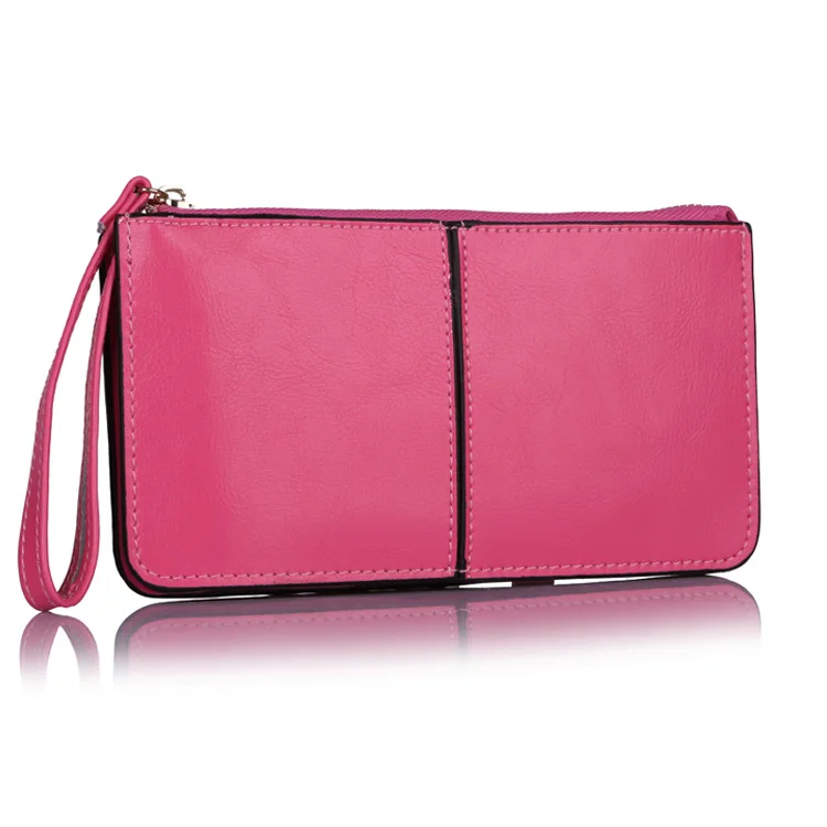 Женский кошелек из натуральной воловьей кожи вместительный дизайнерский на