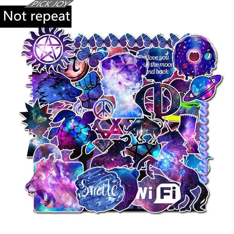 17/35 шт. неоновые наклейки для чемодана ноутбука|Наклейки творчества| |