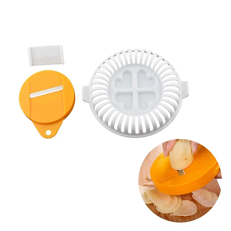 1 набор для приготовления картофельных чипсов ручной работы с ломтиками