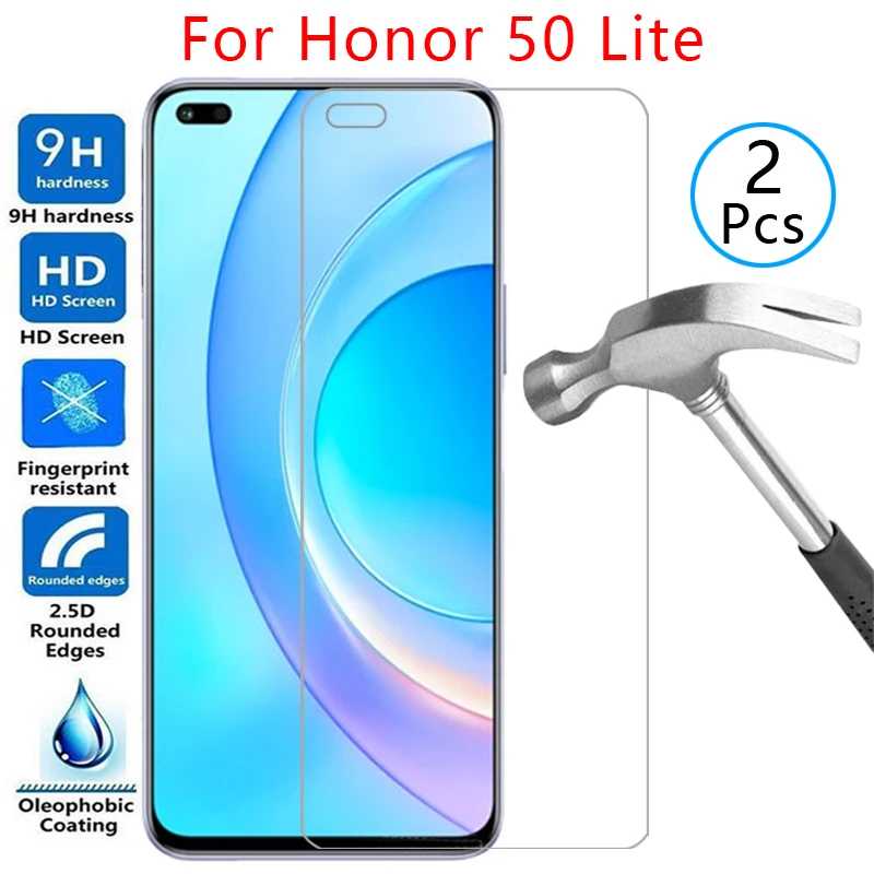 

Чехол для huawei honor 50 lite, защитная пленка для экрана, закаленное стекло на 50 lite, легкий защитный чехол, сумка для huawey honer onor honr