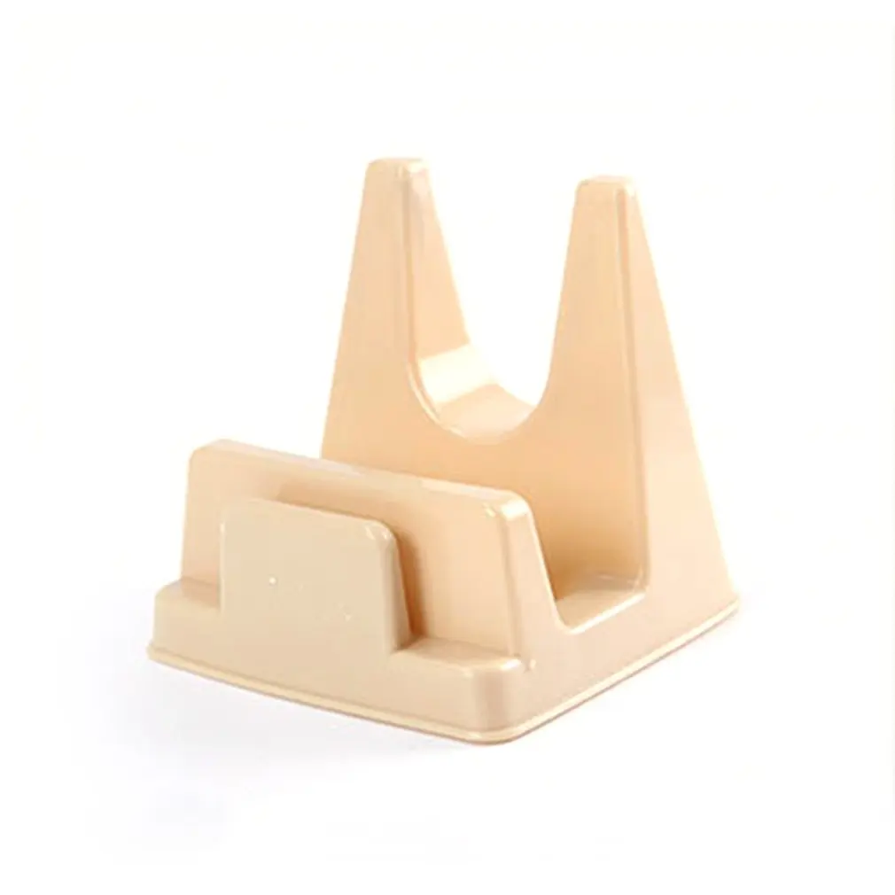 Прочная нескользящая подставка из полипропилена крышка для сковороды держатель