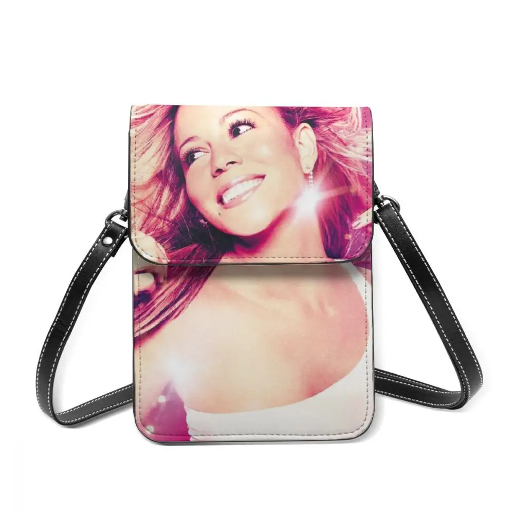 

Mariah Carey Shoulder bag, leather bag, multi-pocket lady bag, student fashion card bag, mobile phone bag