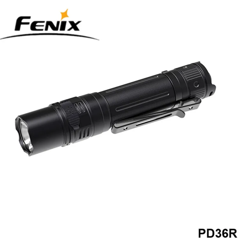 Fenix PD36R 5V 3A Тип C USB 21700 Мощная Вспышка светильник двойные переключатели Управление Открытый тактический фонарь светильник с Батарея индикатор