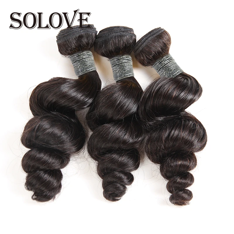 Пряди волос перуанских свободных волнистых 1/3 шт./партия 10-26 дюймов натуральные