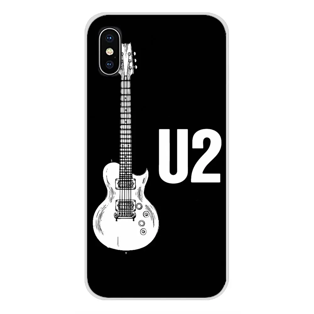 Аксессуары для телефонов Чехлы Apple iPhone X XR XS 11Pro MAX 4S 5S 5C SE 6S 7 8 Plus ipod touch 5 6 U2 Rock Band |