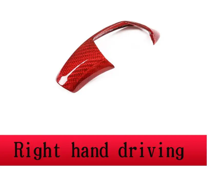 Автомобильный переключатель передач правая и левая насадки из углеродного