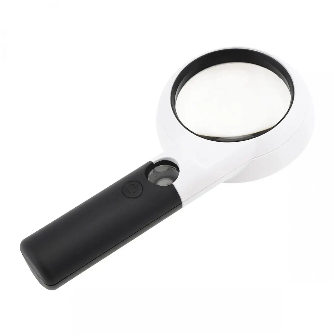 Портативная кольцевая 20X ручная Лупа с светодиодный подсветкой для антикварного