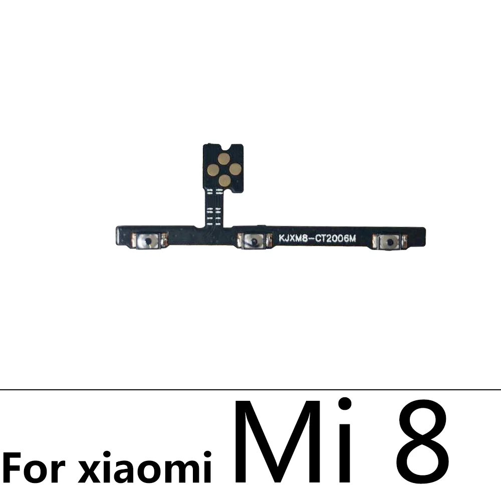 Гибкий шлейф для переключатель вкл/выкл кнопка Xiaomi Mi 5s плюс 6 8 Se A1 Lite 11 Pro/Redmi 3S 5A 7A 8A