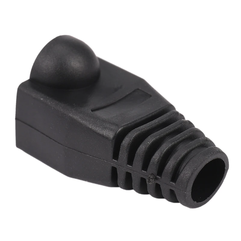 

50x Plastic Boot Cap Plug Head for RJ45 Cat5/6 Cable Modular Connector Network