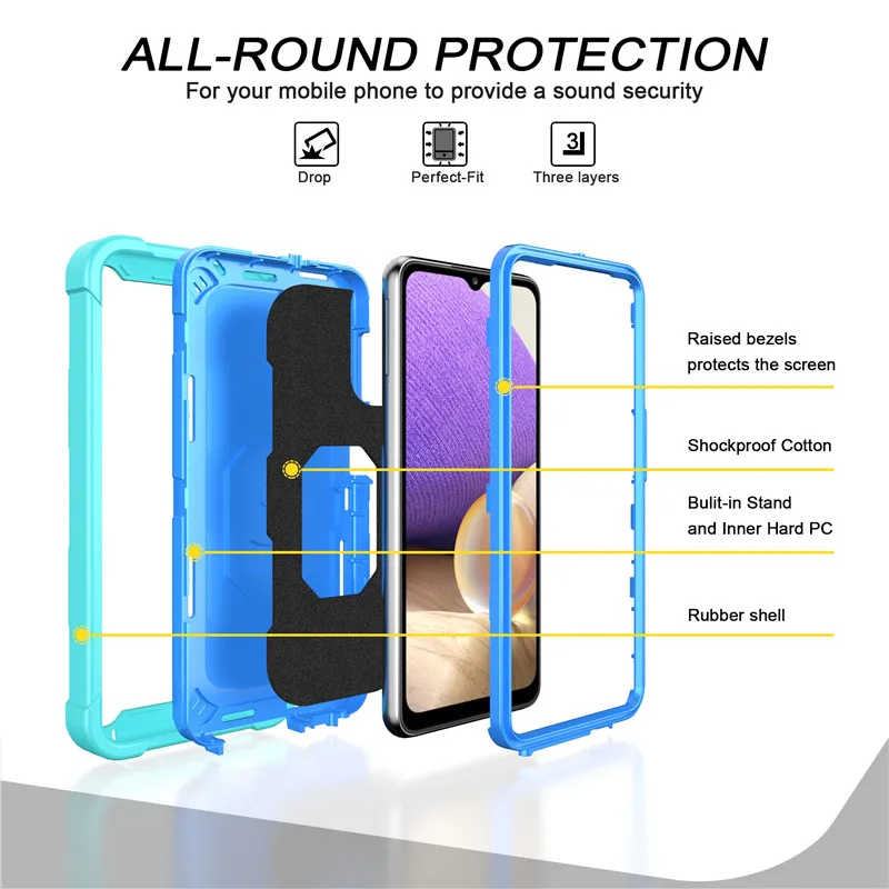 Чехлы для телефонов Samsung s20FE A02S A12 A32 A52 A72 передняя и задняя сторона 360 дюйма цветные