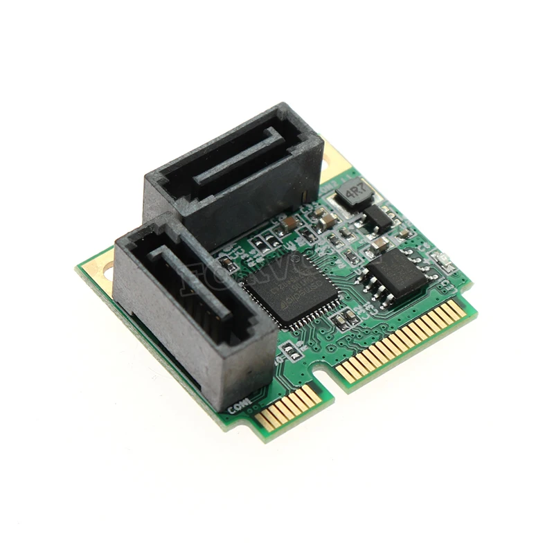 2 Порты Mini PCI-E PCI Express SATA 3 0 конвертер жесткого приводной удлинитель карты с