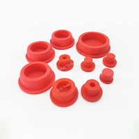 1pcs red environmental silicone rubber hole caps 13mm 48 5mm round hole sealing plug blanking end caps t type stopper