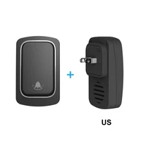 euus plug self powered wireless doorbell no battery required 150m response range ip68 waterproof household doorbell pager