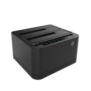 external hard drive docking station heat dissipation usb3 0 suitable for hdd ssd3 5 2 5 inch sata hard disk free global shipping