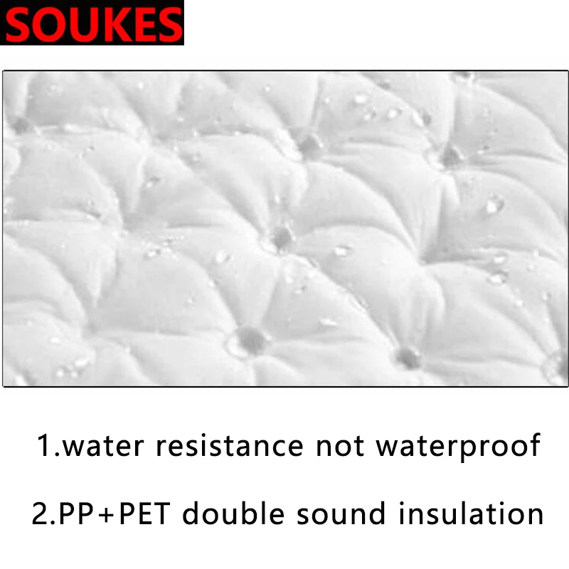 Звукоизоляционный хлопковый коврик для автомобильных дверей Bmw E46 E90 E60 E39 E36 F30 Lada