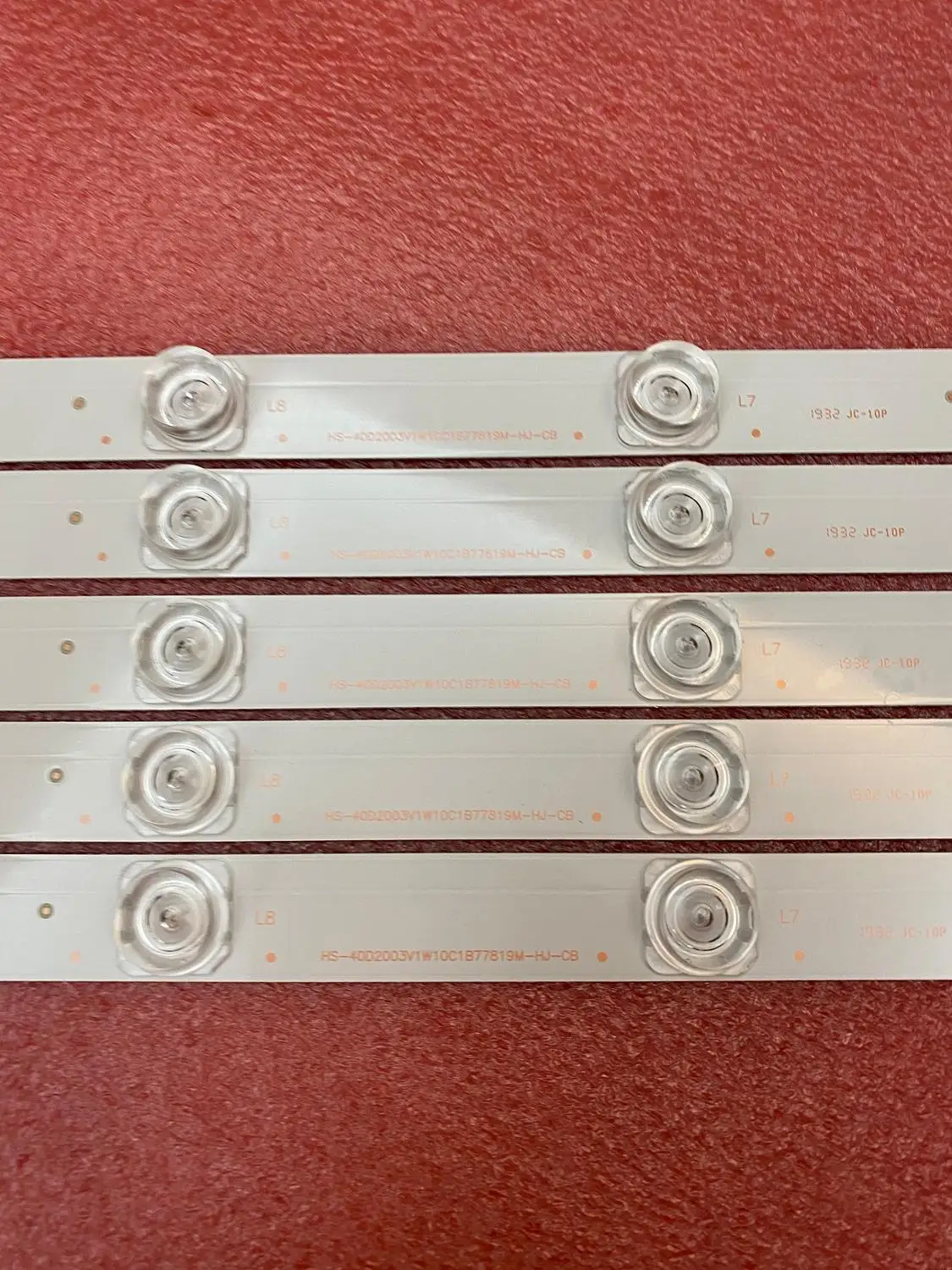 Новинка 20 шт./лот 10LED 777 мм Светодиодная лента для подсветки Hitachi LE40S508 C400F13-E2-C(G2) Φ A7 |