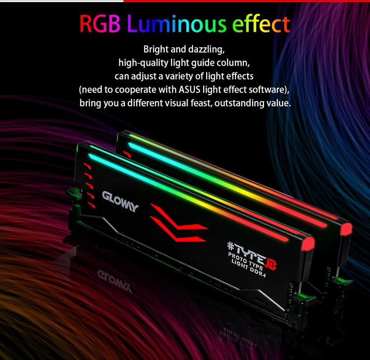 Gloway Тип серии B DDR4 8 gb* 2 16 gb 3000 mhz RGB Оперативная память для настольных игр dimm с высокой производительностью memoria Оперативная память