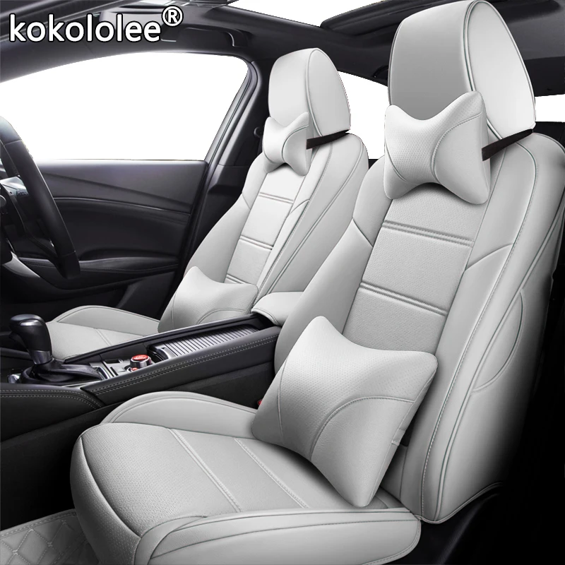Набор кожаных чехлов на автомобильные сиденья kokololee под заказ для LEXUS RX270 RX350 RX450h