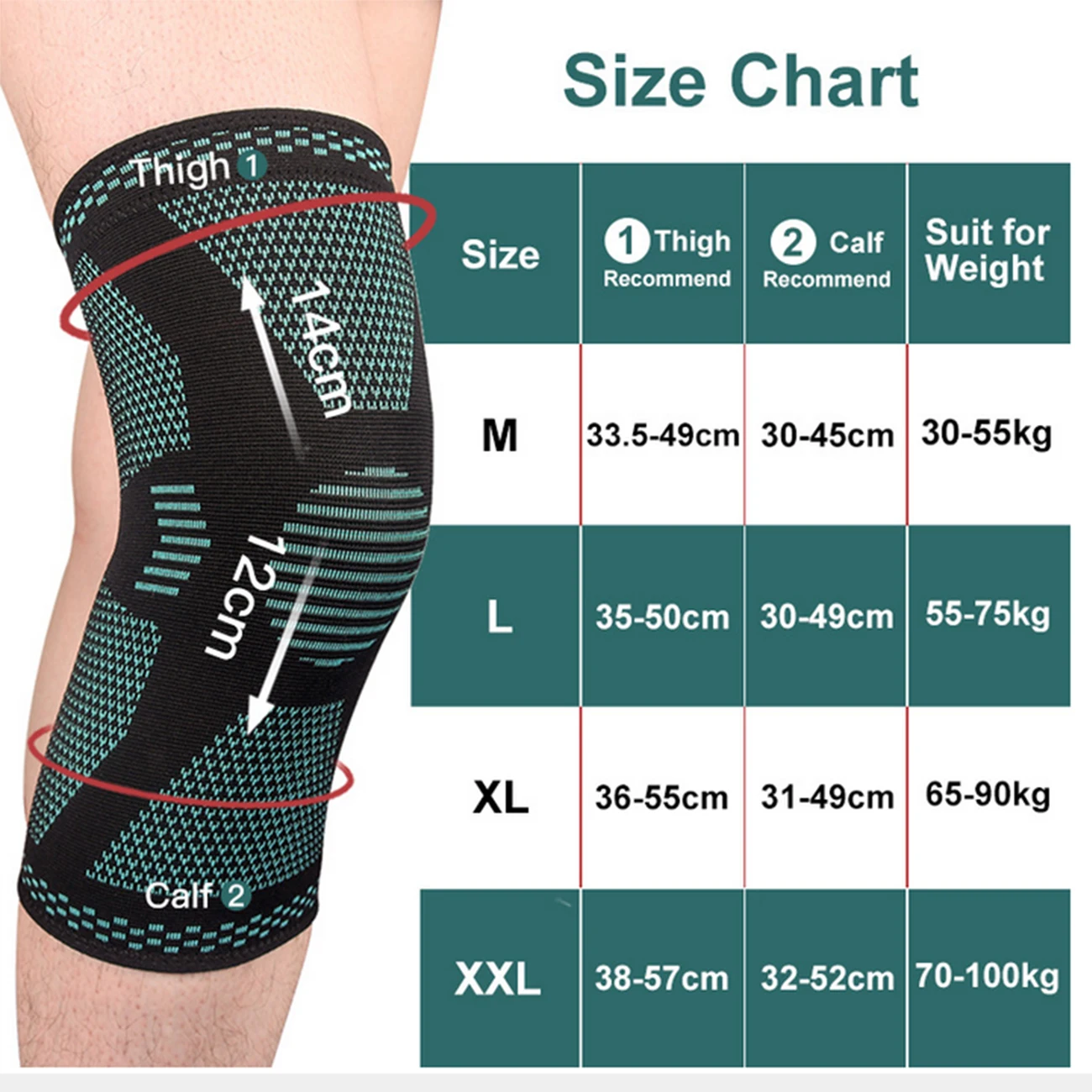 

1Pcs Protective Knee Pads Basketball Volleyball Workout Climbing Summer Comfortable Knee Compression Sleeves Knee Guards