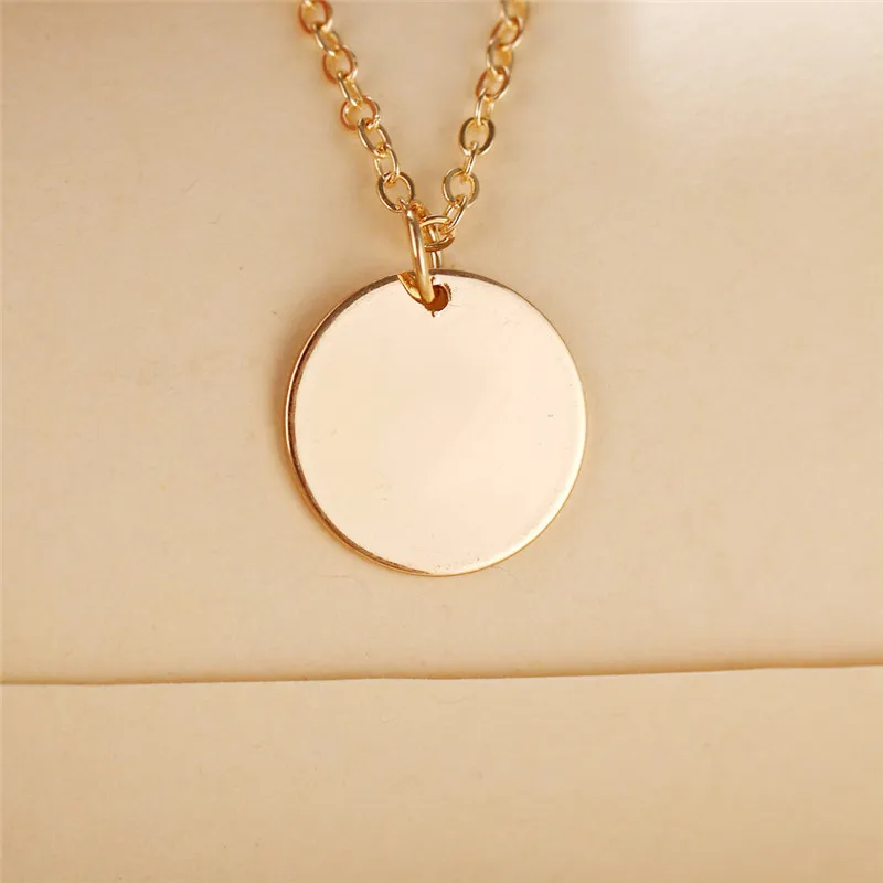 Женское Ожерелье с медальоном letfi винтажное ожерелье золотого цвета ювелирные