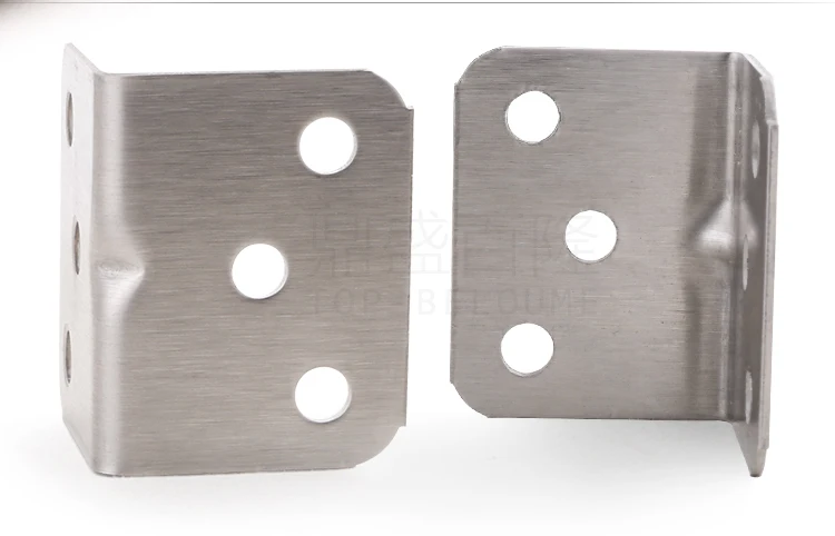 10 шт. утолщенный Треугольный Кронштейн Из Нержавеющей Стали фиксированный под