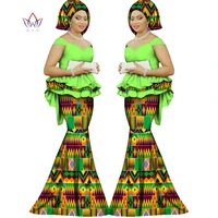 african traditional wear for women 2 pcs dashiki patchwork womens clothing big sizes africa style print skirt suit wy1312